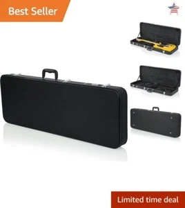 Hard-Shell Wood Case for Electric Guitars - Moisture-Resistant, Plush Lining - Picture 1 of 13