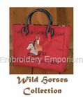WILD HORSES COLLECTION - MACHINE EMBROIDERY DESIGNS ON USB