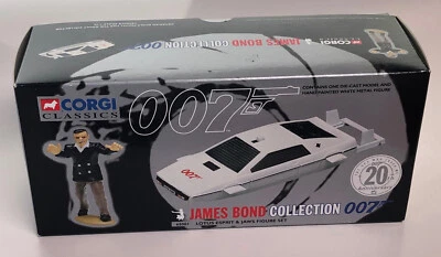 007 JAMES BOND ~ Lotus Esprit & Figure [Corgi 1997, UK] NEW ~ old store stock ~ - Image 1 of 4