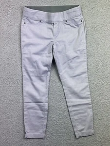 Aventura Bio Baumwolle Hose Damen Größe 2 Flieder Grau Stretch Neu Mit Etikett Crop - Bild 1 von 10