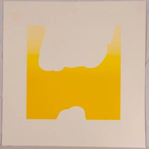 Alfons Lachauer: Siebdruck »Herbstlblatt« handsigniert 1972 - Bild 1 von 9