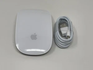 Apple Magic Mouse 2 Wireless Mouse - Silver White A1657 MLA02LL/A Good - Afbeelding 1 van 4