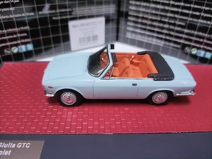 Matrix 1/43 Scale Alfa Romeo Giulla GTC Touring Cabrio Blue 1964 Resin Model Car - Picture 1 of 5