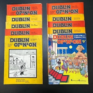 Dublin Opinion Magazine For 1946/10 Issues - Vtg Irish Political Satire Journal - Picture 1 of 17