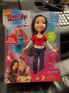 ICarly 2009 Playmates Doll Chat N' Change Carly Doll Miranda Cosgrove Brand New - Picture 1 of 3