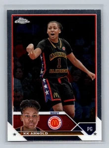 KK Arnold 2023 Topps Chrome McDonalds All American #37 UConn Huskies - Bild 1 von 2