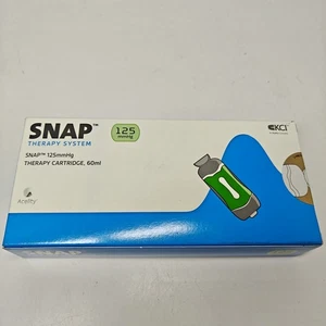 SISTEMA DE TERAPIA SNAP SNAP 125mmhg Cartucho de terapia 60ML SNAP125US - Imagen 1 de 5