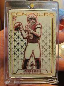 2024 Panini Phoenix - Contours Jayden Daniels #CON-JDS (RC) Washington Commander - Picture 1 of 2
