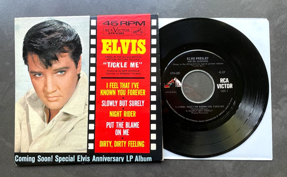 EP Elvis Presley - Tickle Me - US RCA w/ Pic - Bild 1 von 2