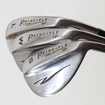 Principle Wedge Set Lob Gap Sandwedge 60 56 52 HMG40 2.5 Firm Graphite Right H - Image 1 of 4