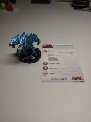 Heroclix Yu-Gi-Oh! Serie 2 019 Blue-Eyes Ultimate Dragon Chase Figura Con Tarjeta Foto 1 de 4