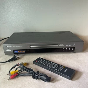 Samsung DVD Player DVD-S221 w/ Remote & AV Cables – CD-R/RW MP3 Tested - Picture 1 of 11