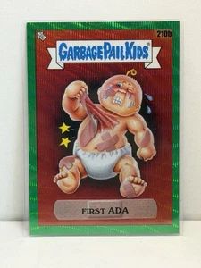 2023 Topps Chrome Garbage Pail Kids OS6 First Ada #210b Green Wave /299 - Bild 1 von 2