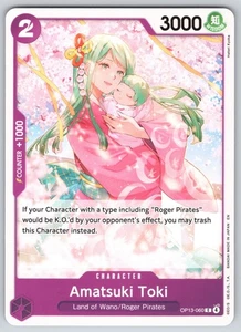 OP-13 Amatsuki Toki C Carrying On His Will   Normal OP13-060  NM - Picture 1 of 2