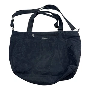 Borsa a tracolla BAGGALLINI borsello stropicciato nylon grigio antracite messenger - Foto 1 di 7