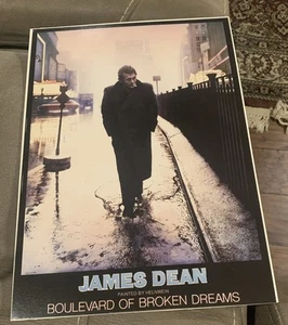 JAMES DEAN BOULEVARD OF BROKEN DREAMS BY HELNWEIN RARE 1987 SMALL Photo PRINT - Picture 1 of 3