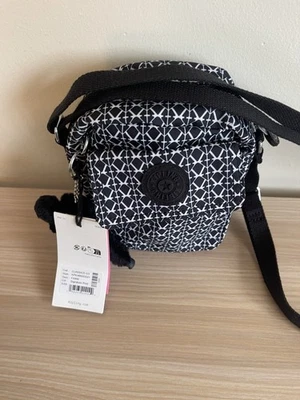 Kipling kleine Fanni Umhängetasche mit charakteristischem Print flauschiger Affe siehe Angebot - Bild 1 von 4