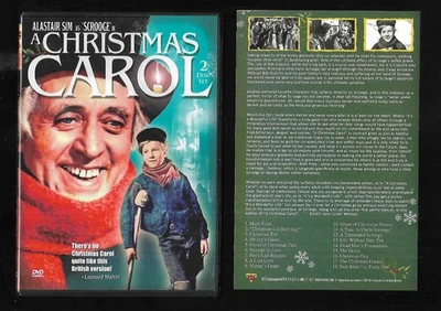 * OOP * Brian Hurst's A CHRISTMAS CAROL - Alastair Sim / Kathleen Harrison - VCI - Image 1 of 2