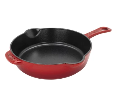 Staub Cast Iron 8.5-inch, Traditional Deep Skillet, Free shipping