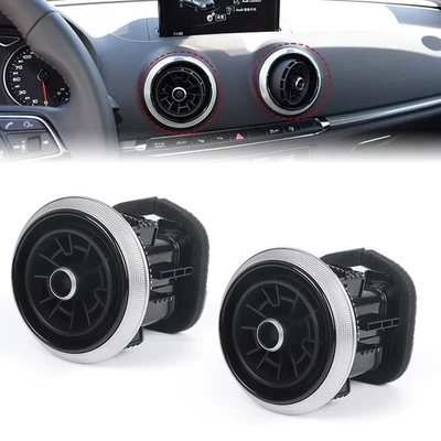 2X Salpicadero delantero CA ventilación de aire 81A 820 901 B para AUDI A3 / S3 / RS3 8V 2017-2020 Foto 1 de 4
