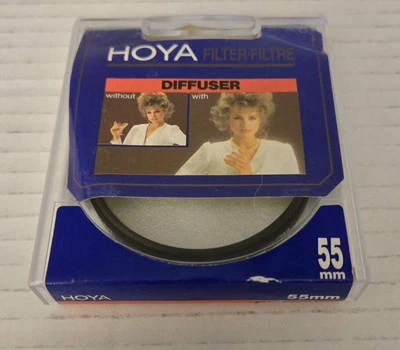 HOYA Diffuser 55mm  Filter Soft Focus Lens Made In Japan - Image 1 of 3