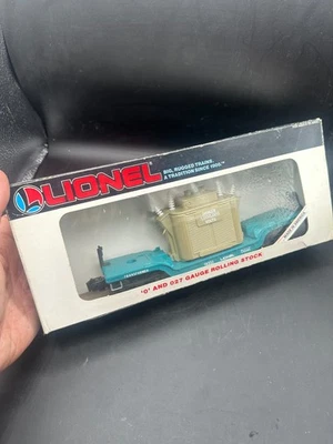 Lionel Depressed Flatcar w/ Transformer 6-16332 O-Gauge 3-rail MINT - Image 1 of 4