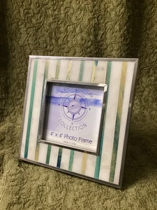 A World Traveler Collection Made in India Square Picture Frame Fits 4x4 Photo - Picture 1 of 4