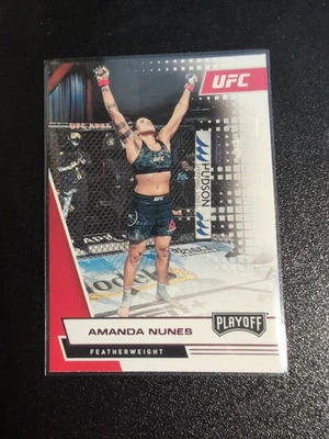 2021 Panini Chronicles UFC - Playoff Amanda Nunes #64 Pink - Image 1 of 3