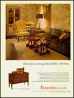 1968 Vintage ad for Henredon fine Furniture/Folio Seven Collection (030313)