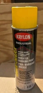 Krylon Industrial 03823 Inverted Marking Spray Paint 17 oz ADWA Safety Yellow - Picture 1 of 6