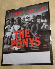 Vintage Poster Turn The Lights Out The Ponys Ponies Matador Records Concert Tour
