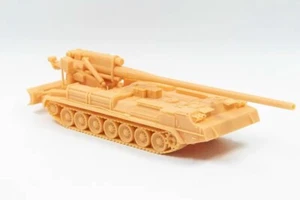 3D gedrucktes 1/87 sowjetisches 2S7 Selbstfahrgeschütz (M-1975) unbemalter Bausatz Modell - Bild 1 von 4