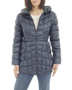 Bernardo Women's Blue Quilted Puffer Jacket Size SMALL - Picture 1 of 2