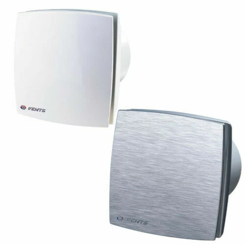 VENTS Ø100 125 150 Badlüfter Wandlüfter Alu/Kunststoff-Front Nachlauf LD LDA