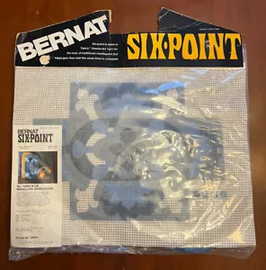 Rare Vintage Bernat Six•Point Blue Medallion Brick Cover No. T08002 New Sealed - Picture 1 of 5