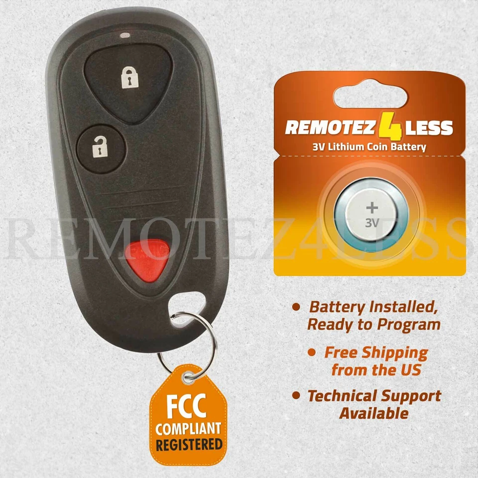 For 2001 2002 2003 2004 2005 2006 Acura MDX Keyless Entry Car Remote Key Fob - Image 1 of 1