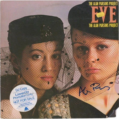 Alan Parsons The Alan Parsons Project Autographed Eve Album BAS Cover