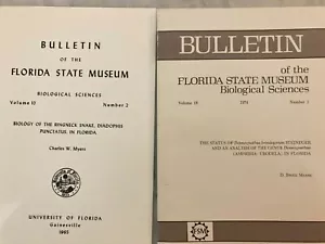 6 RARE books field guides and technical Florida Herpetology Amphibians snakes - Imagen 1 de 8