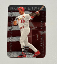 2001 FLEER FUTURES CHARACTERISTICS # 2C MARK McGWIRE CARDINALS