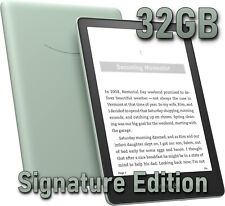 (Agave Green) Kindle Paperwhite Signature Edition (32 GB) 6.8" wireless charging