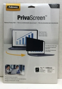 Fellowes PrivaScreen, 14.1" Blackout Privacy Filter, Great for Laptops/Monitors - Picture 1 of 3