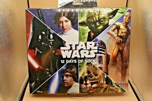 Star Wars 12 Days of Socks Kids Size L - Picture 1 of 4