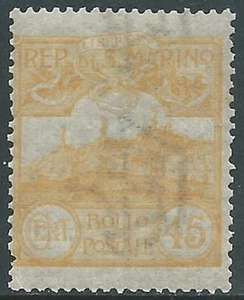 1903 SAN MARINO VEDUTA 45 CENT MNH ** - X5 - Picture 1 of 1