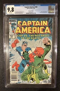 Captain America #300 CGC 9.8 Newsstand! Death of Red Skull - Falcon & Nomad App. - Picture 1 of 2