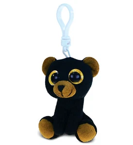BIG EYE KEYCHAIN - BLACK BEAR - Picture 1 of 7