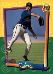1994 Upper Deck Baseball Fun Pack #23 David Justice