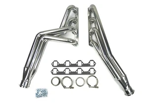 JBA Long Tube Header 66-77 Bronco 260-302 SBF 1 5/8" Primary Silver Ctd 6618SJS - Picture 1 of 1