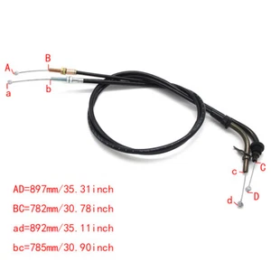 Cavo Dell'acceleratore Per Yamaha 5EB-26311-00 5EB-26312-00 YZF R6 1999-2002 - Picture 1 of 7