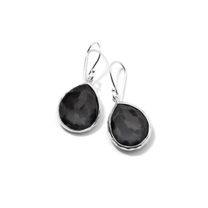 Ippolita Sterling Silver Rock Candy Hematite Doublet Earrings Retail: $395 NEW - Picture 1 of 1