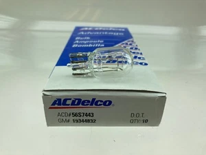 ACDELCO 56S7443 19344832 BOMBILLA MINIATURA (PAQUETE DE 10) - Imagen 1 de 1